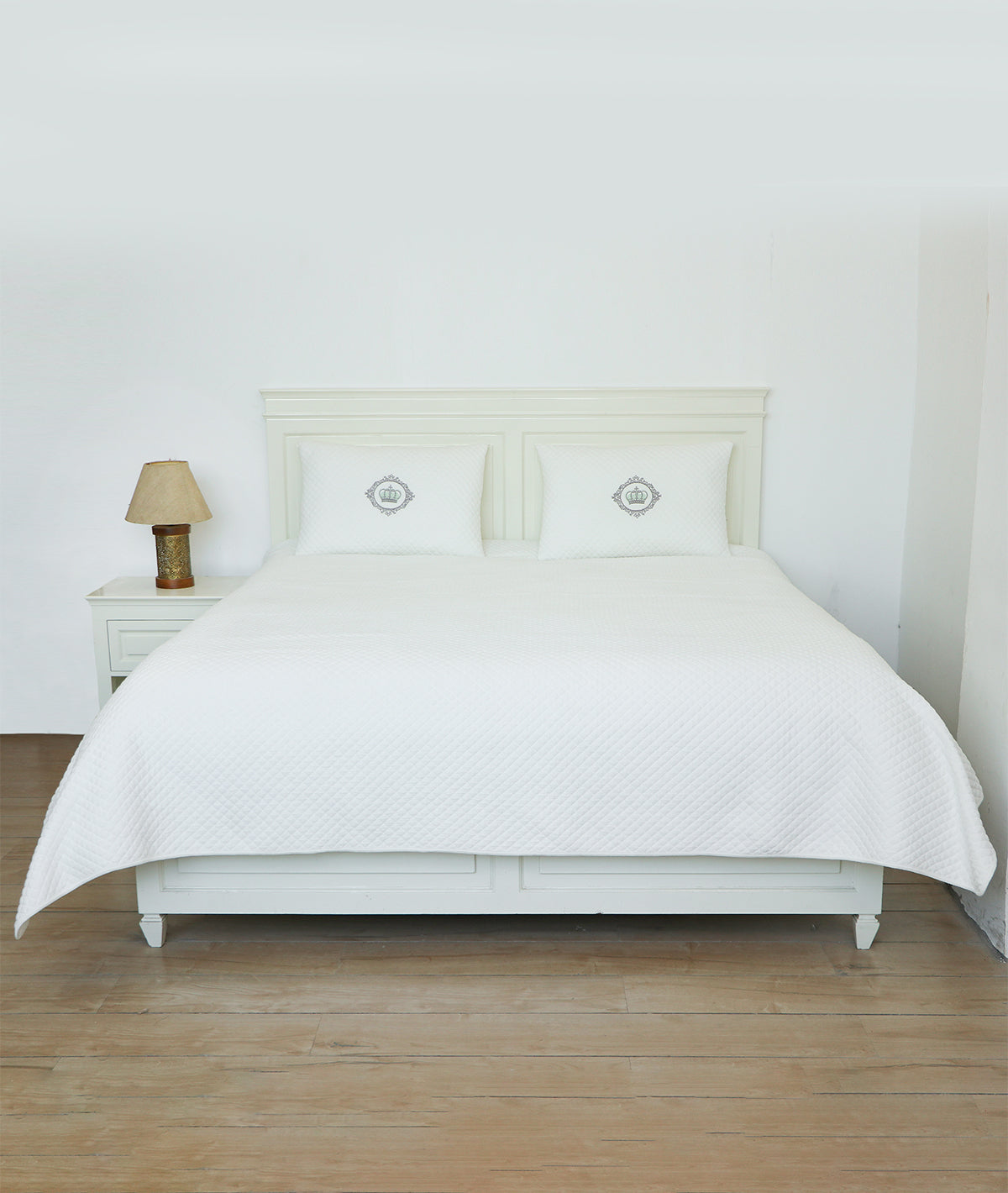 King Size Long Pillow Case Ikea Macbeth Ivory 100% Cotton Knitted