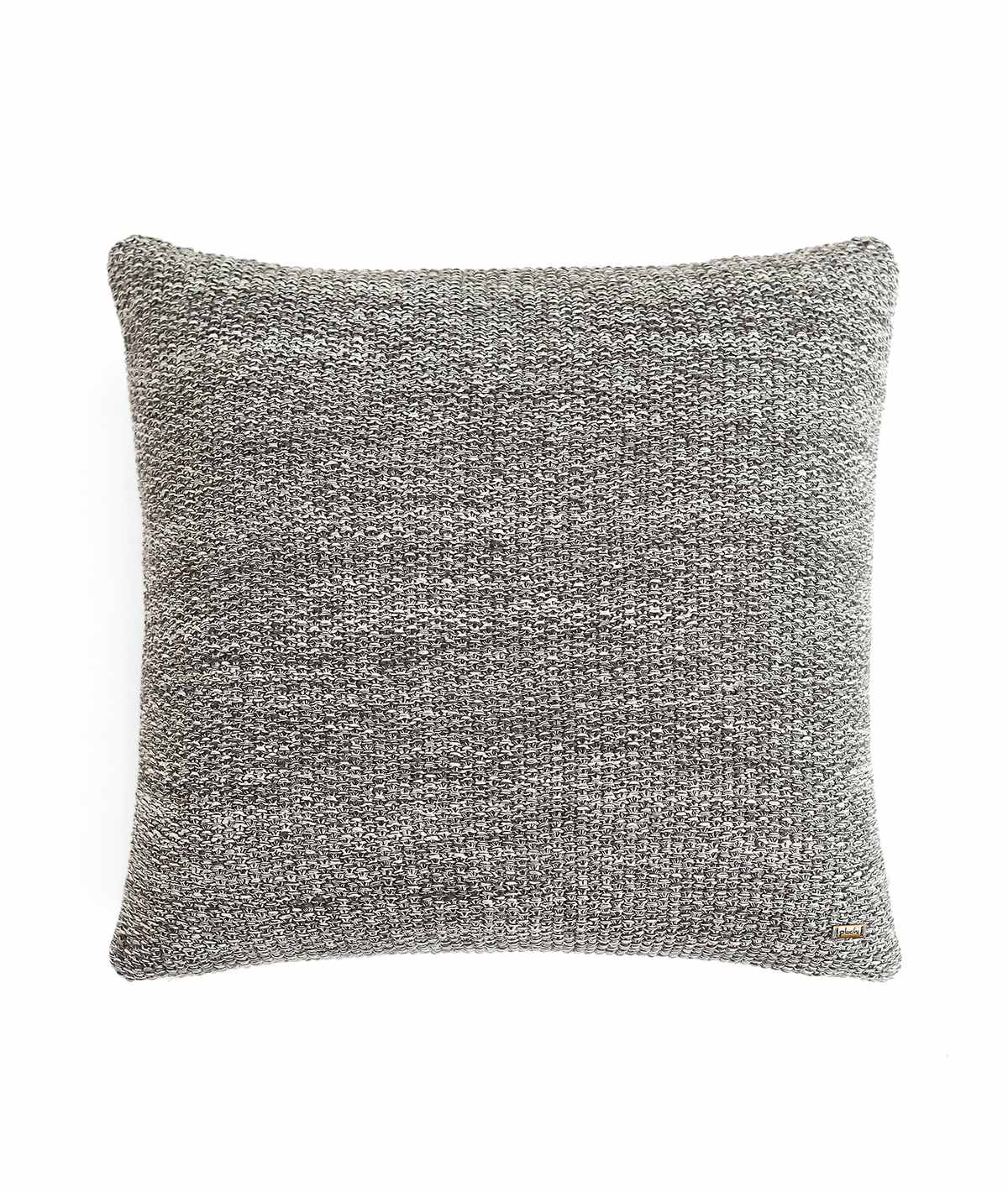 Moss Knit Cotton Knitted Decorative Antique Grey Natural Color