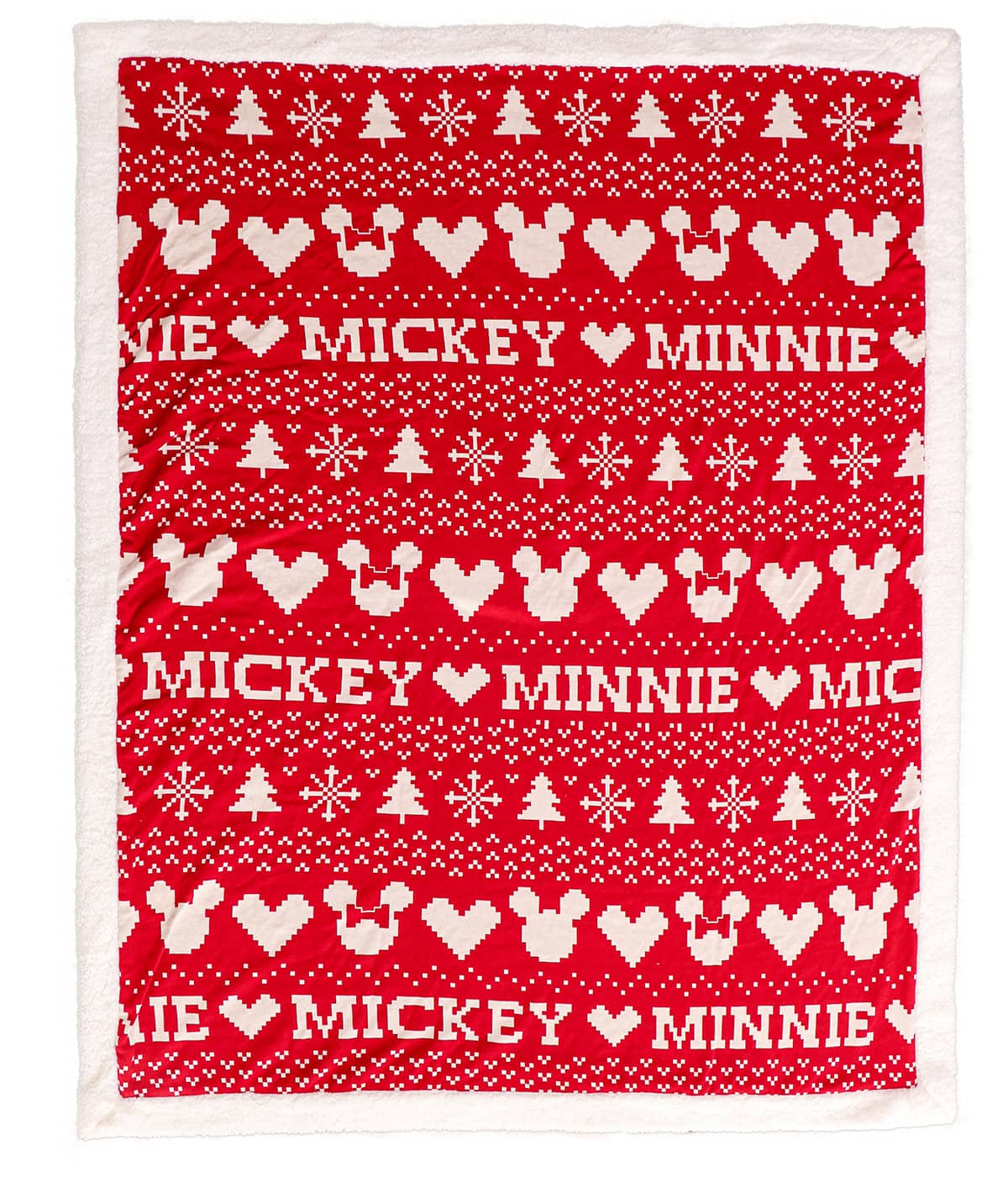 mickey sherpa blanket