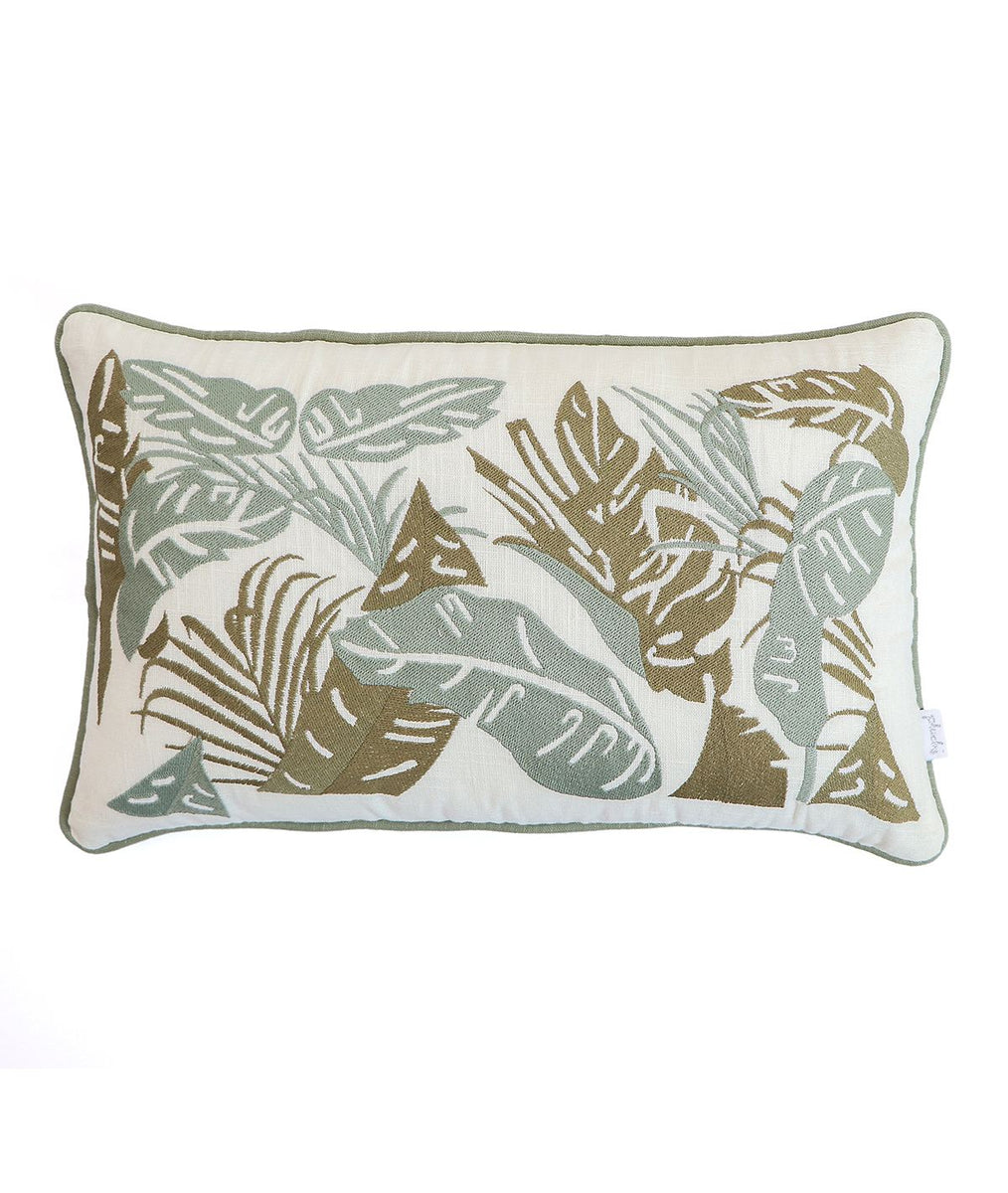 Botanical Embroidery Cushion cover (Ivory) Buy Cushion Covers