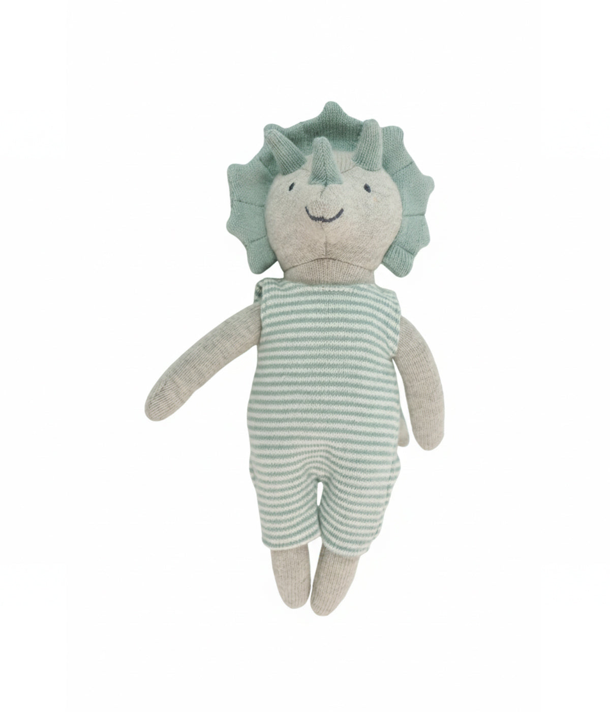 Dino Play & Pamper Gift Bundle - (Set of 3 - Soft Toy, Cuddle Cloth & Ring Rattle)