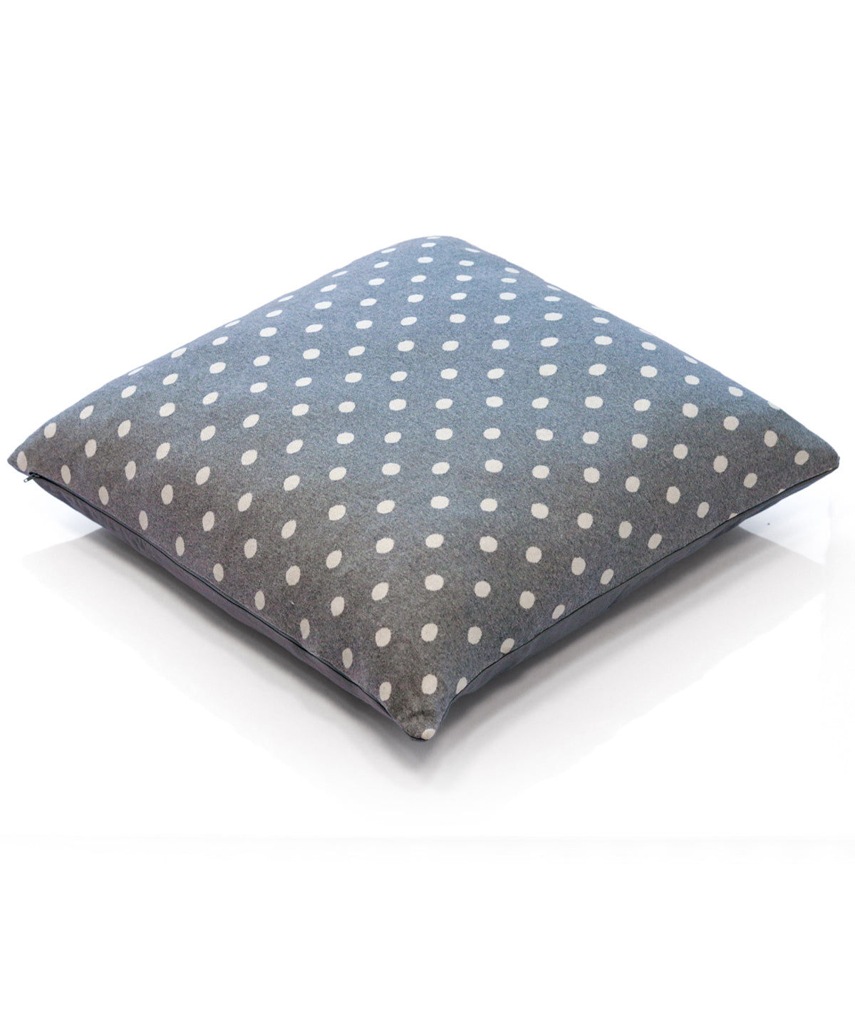 Dottie Cotton Knitted Decorative Cushion Cover with Filler (70 cm x 70 cm)
