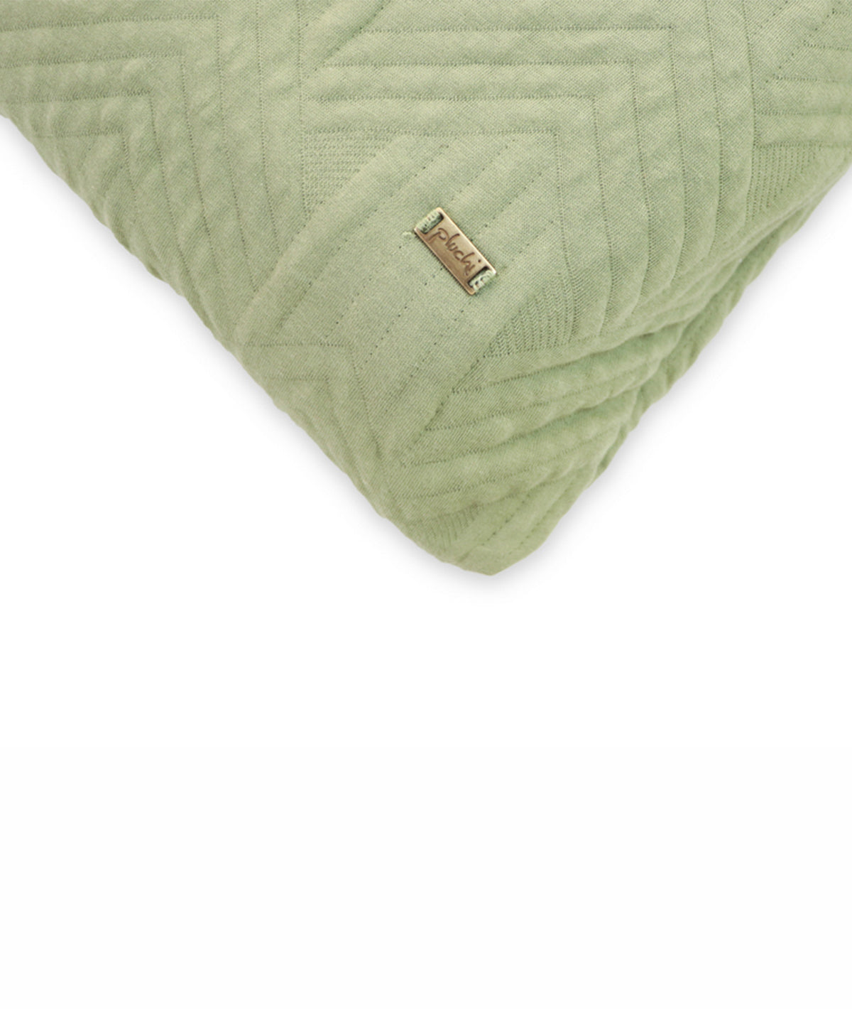 Praquet Olive & Scenic Green Cotton Knitted Double Bed AC Quilted Blanket