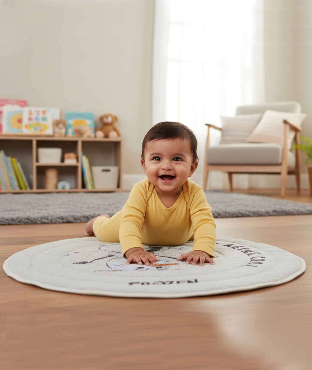 Just Being Cool Disney Cotton Knitted Quilted Playmat for Babies