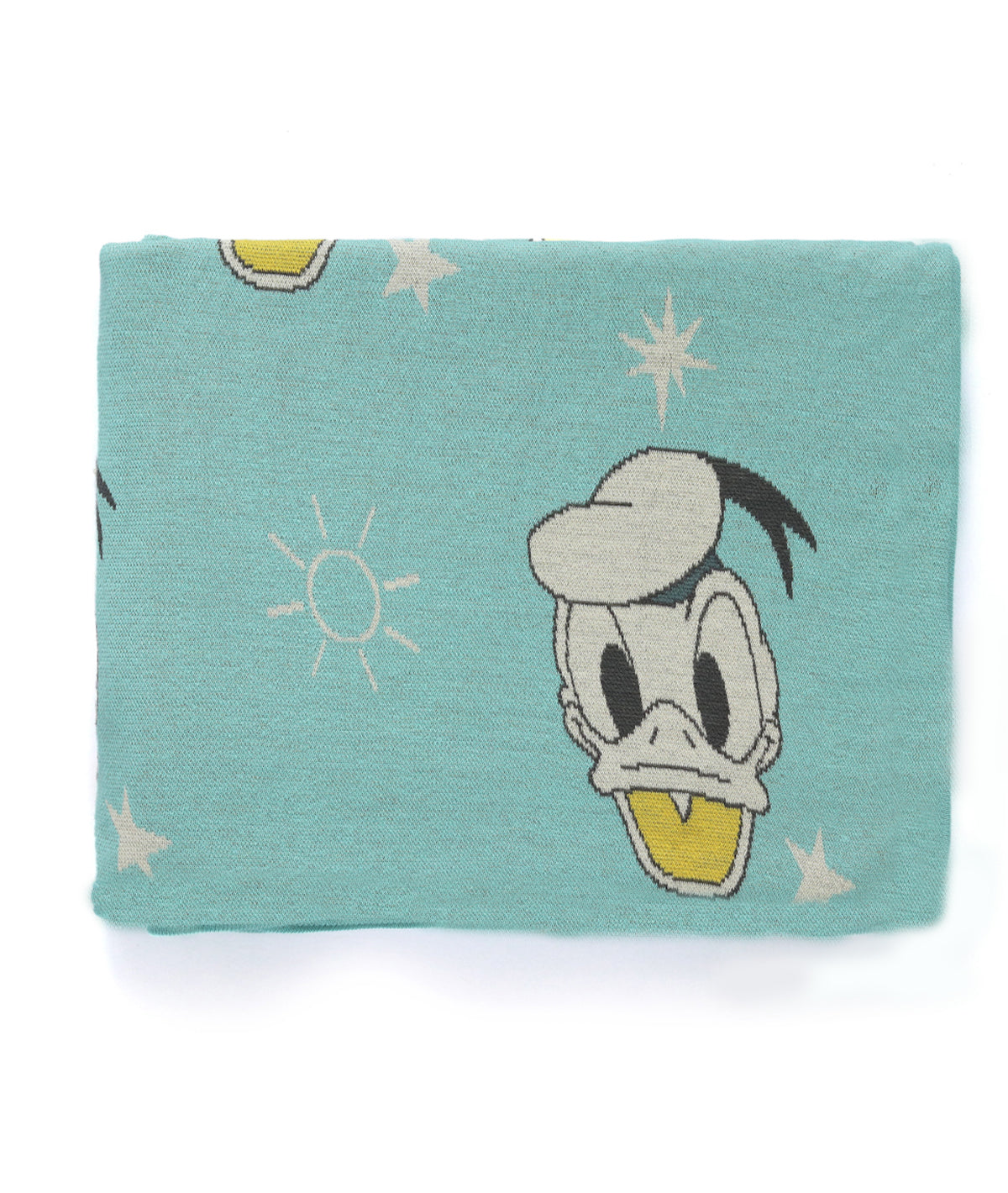 Donald Duck - Disney Cotton Knitted Throw / AC Blanket For Kids For Use In All Seasons (2 to 4 Years for Kids)