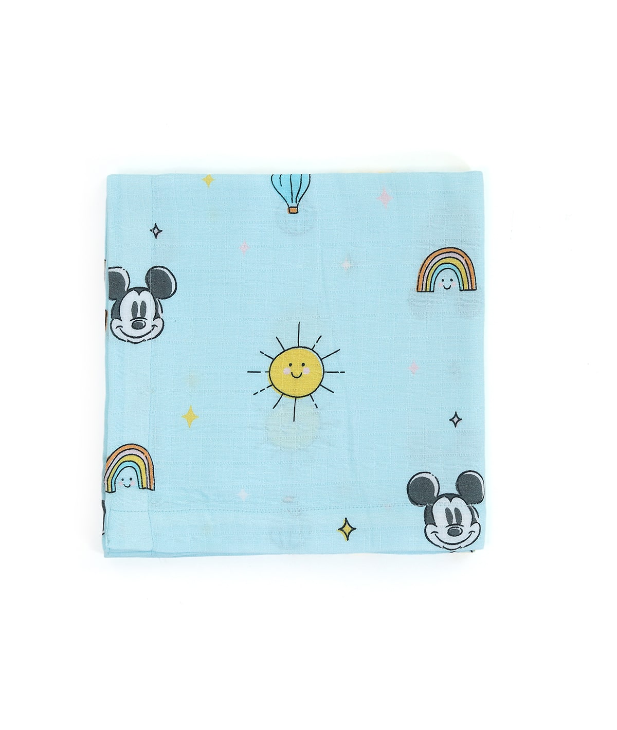 Good Night Mickey Muslin Baby Swaddles (Pack of 2)