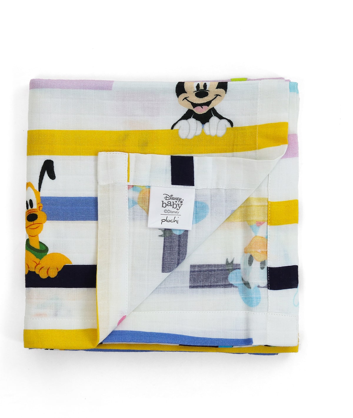 Best Friend Mickey Muslin Baby Swaddles (Pack of 2)