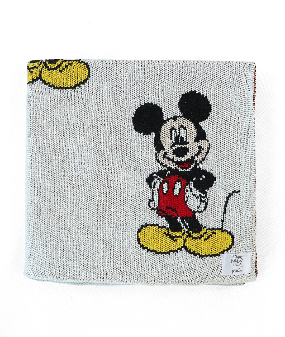 I Love Mickey Mouse - Disney Cotton Knitted AC Blanket For Baby / Infant / New Born For Use In All Seasons (0-18 Months)