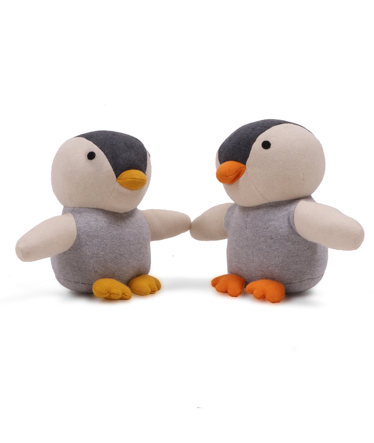 Rocky Bucky Brothers Cotton Knitted Stuffed Soft Toys Combo Set (2 pcs)