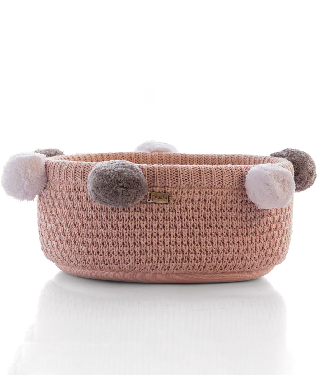 Nefeli Gracious Cotton Knitted Basket for Home Décor Combo Set (2 pcs)