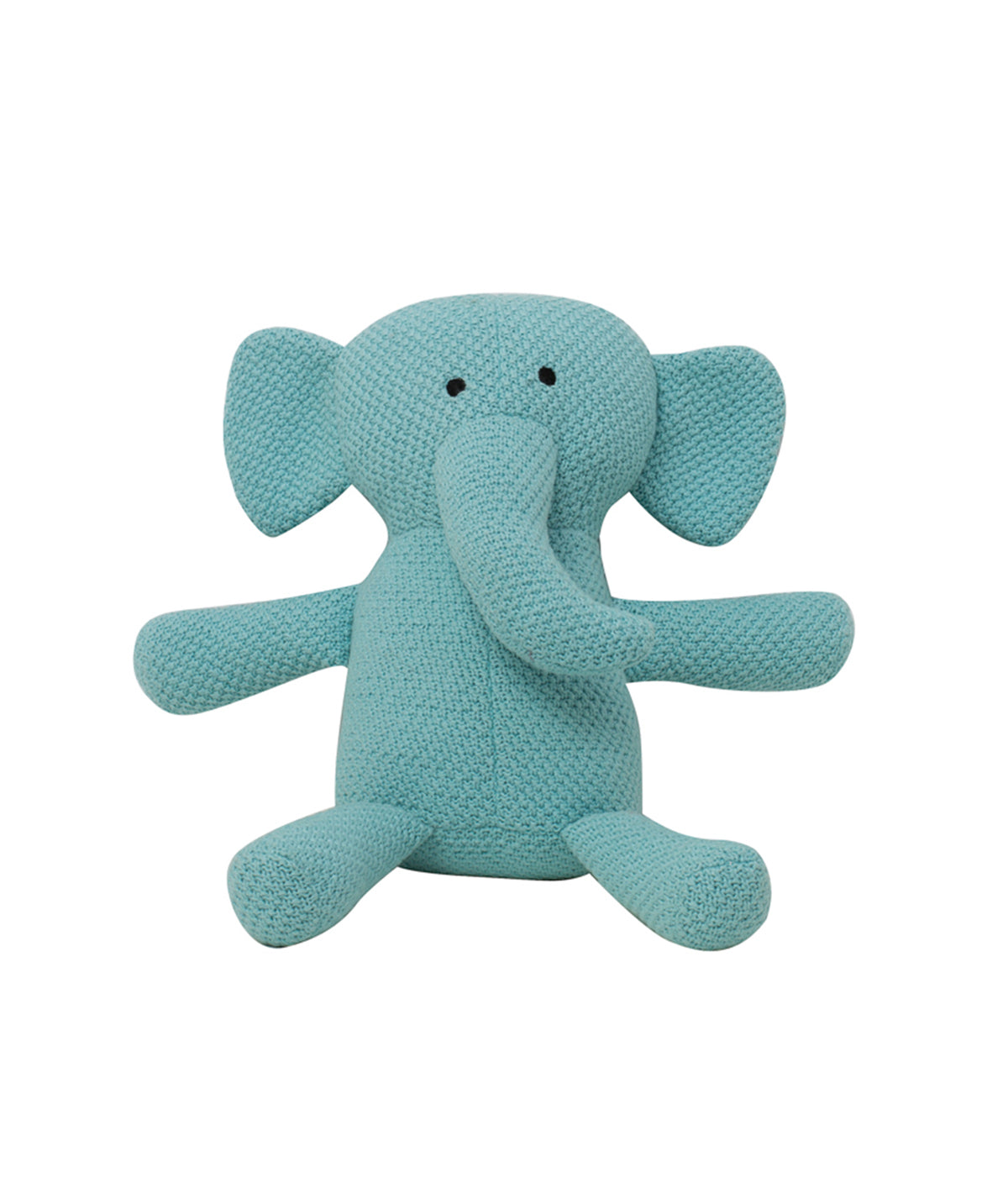 Ellie Ganesha Cotton Knitted Stuffed Soft Toys Combo Set (2 pcs)