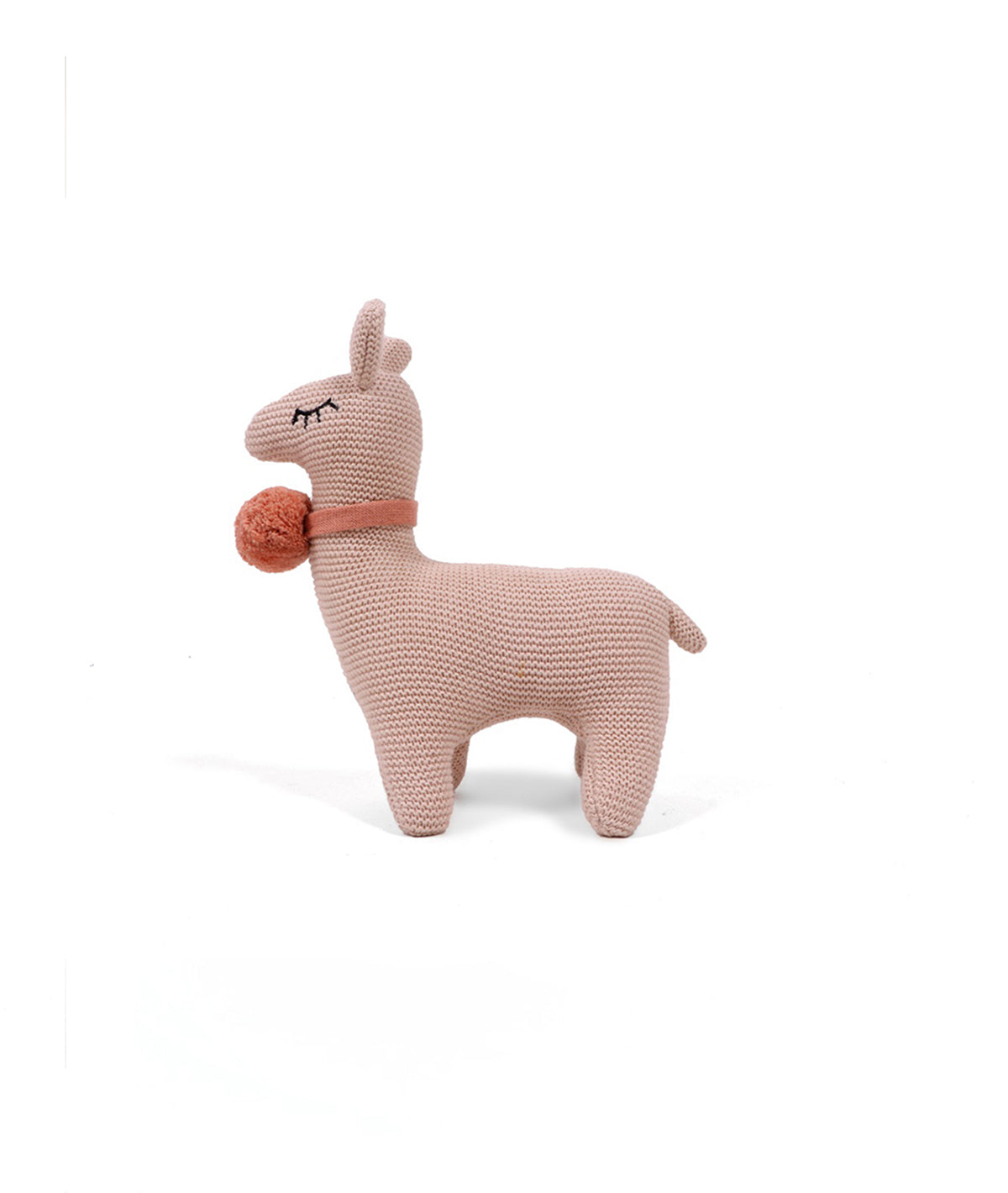 Sweet Llama Cotton Knitted Stuffed Soft Toys Combo Set (2 pcs)