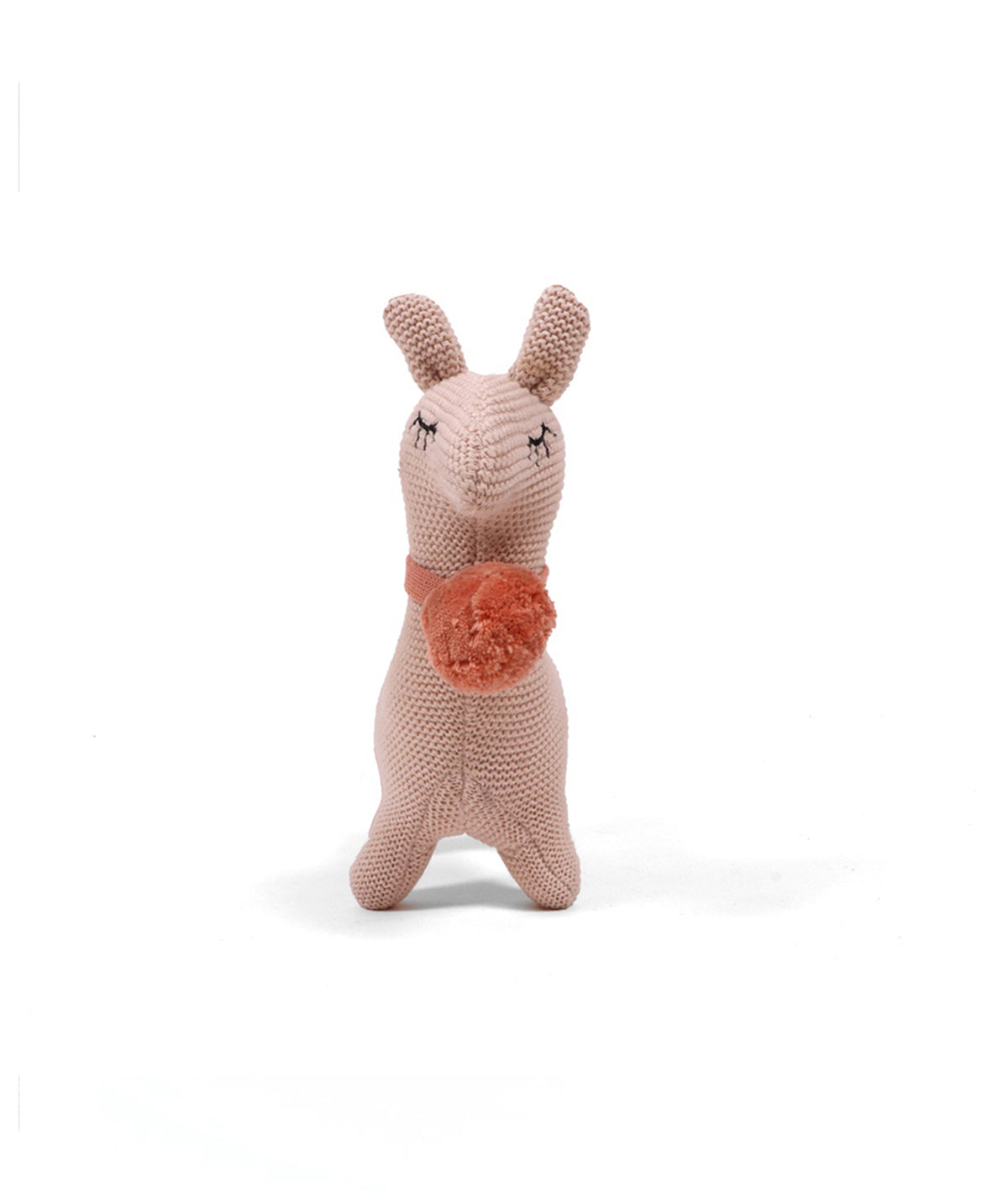 Sweet Llama Cotton Knitted Stuffed Soft Toys Combo Set (2 pcs)