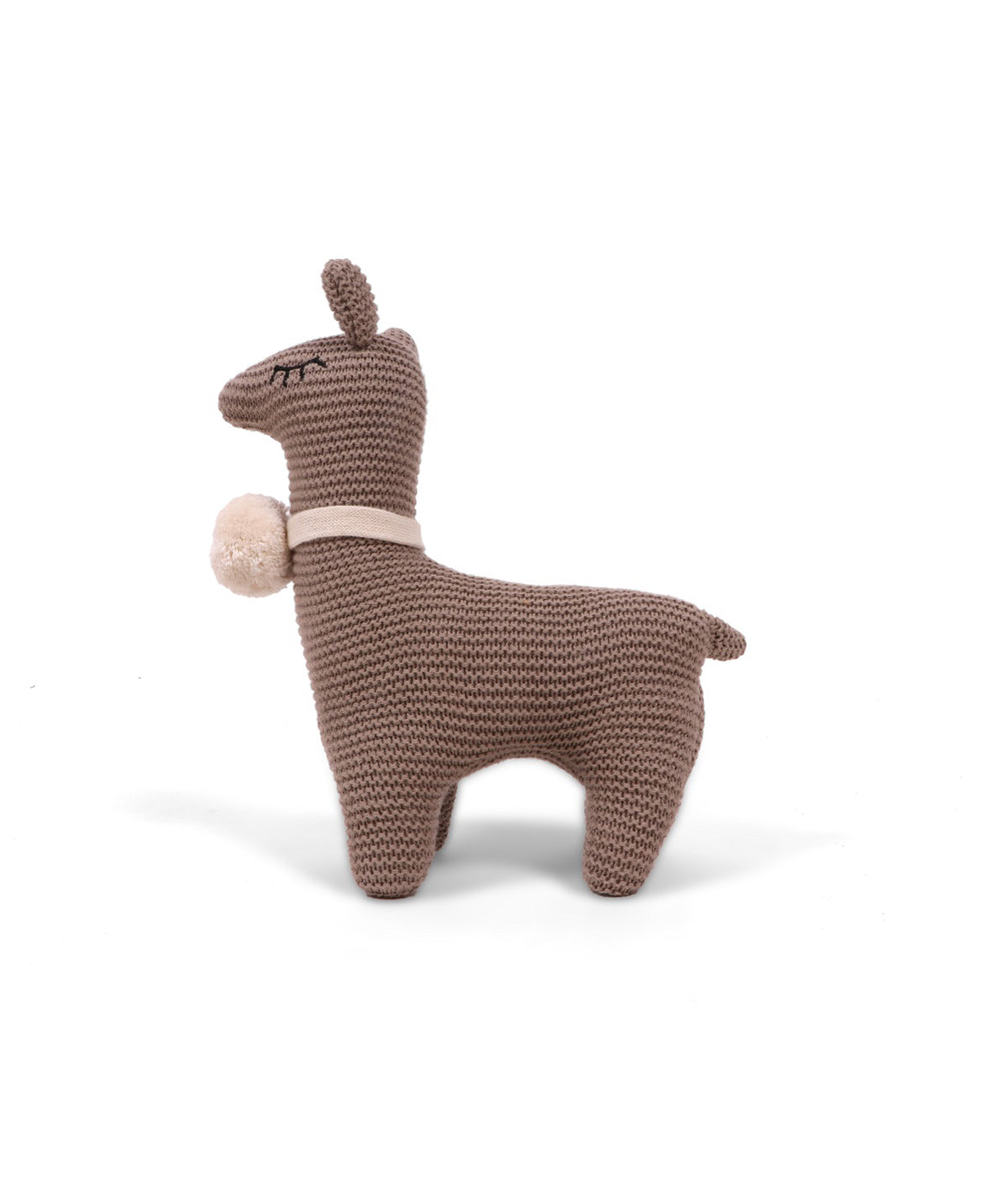 Sweet Llama Cotton Knitted Stuffed Soft Toys Combo Set (2 pcs)