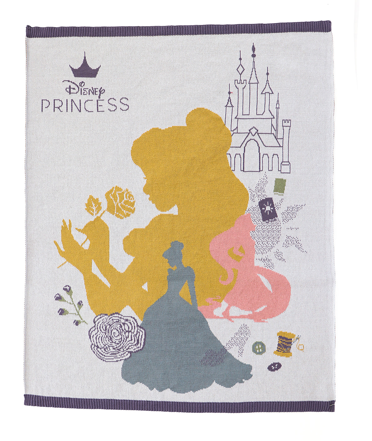 Disney Princess Frozen Cotton Knitted Ac Blanket For Baby / Infant / New Born For Use In All Seasons