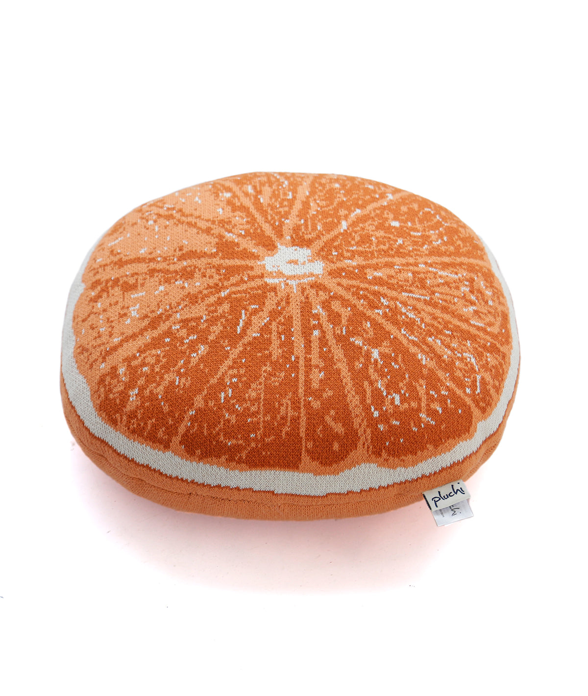 Tutti Frutti Cotton Knitted Shaped Cushion Pillow Combo Set (2 pcs)