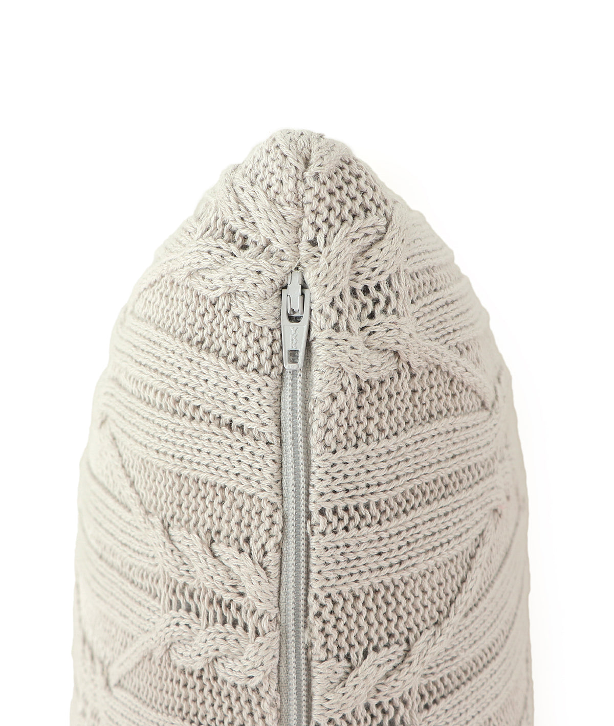 Holly Nimbus Cloud Cotton Knitted Decorative 16 X 16 Inches Cushion Cover