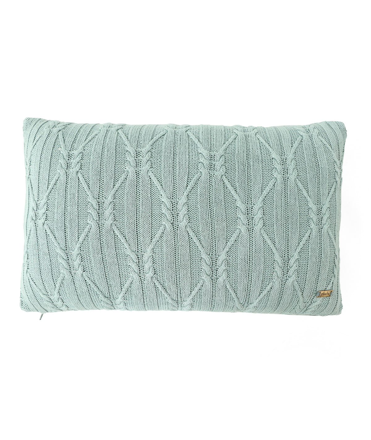 Holly Dull Blue Decorative 12 X 20 Inches Cushion Cover