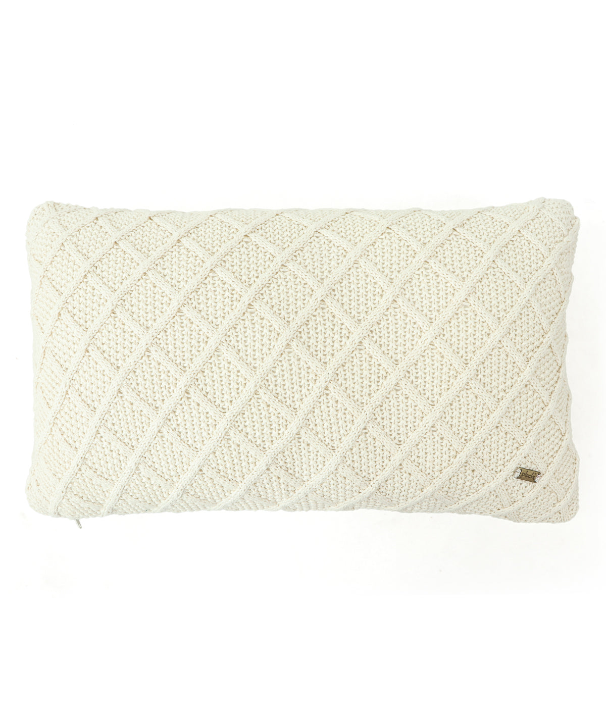 Shannon Natural Decorative 12 X 20 Inches Cushion Cover
