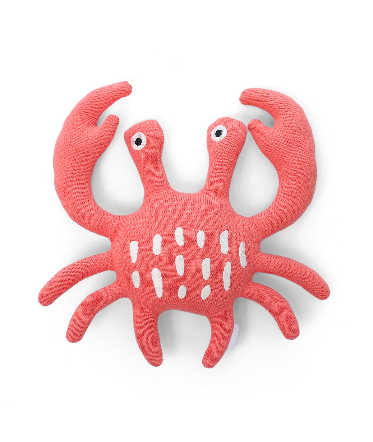 Crabby Boys Cotton Knitted Stuffed Soft Toys Combo Set (2 pcs)