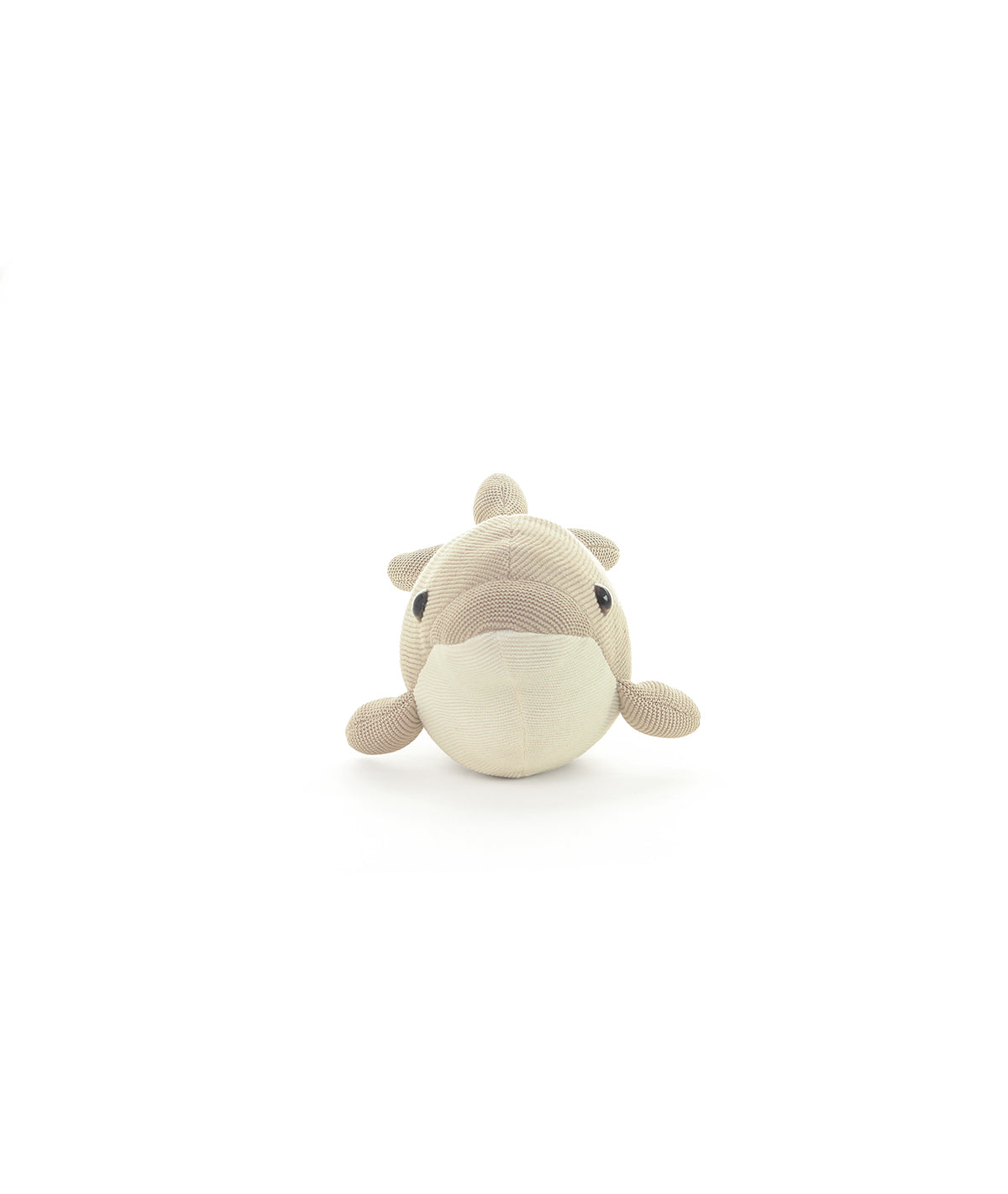 Dolphin in the Sea Cotton Knitted Stuffed Soft Toy with Blanket Combo Set (2 pcs)
