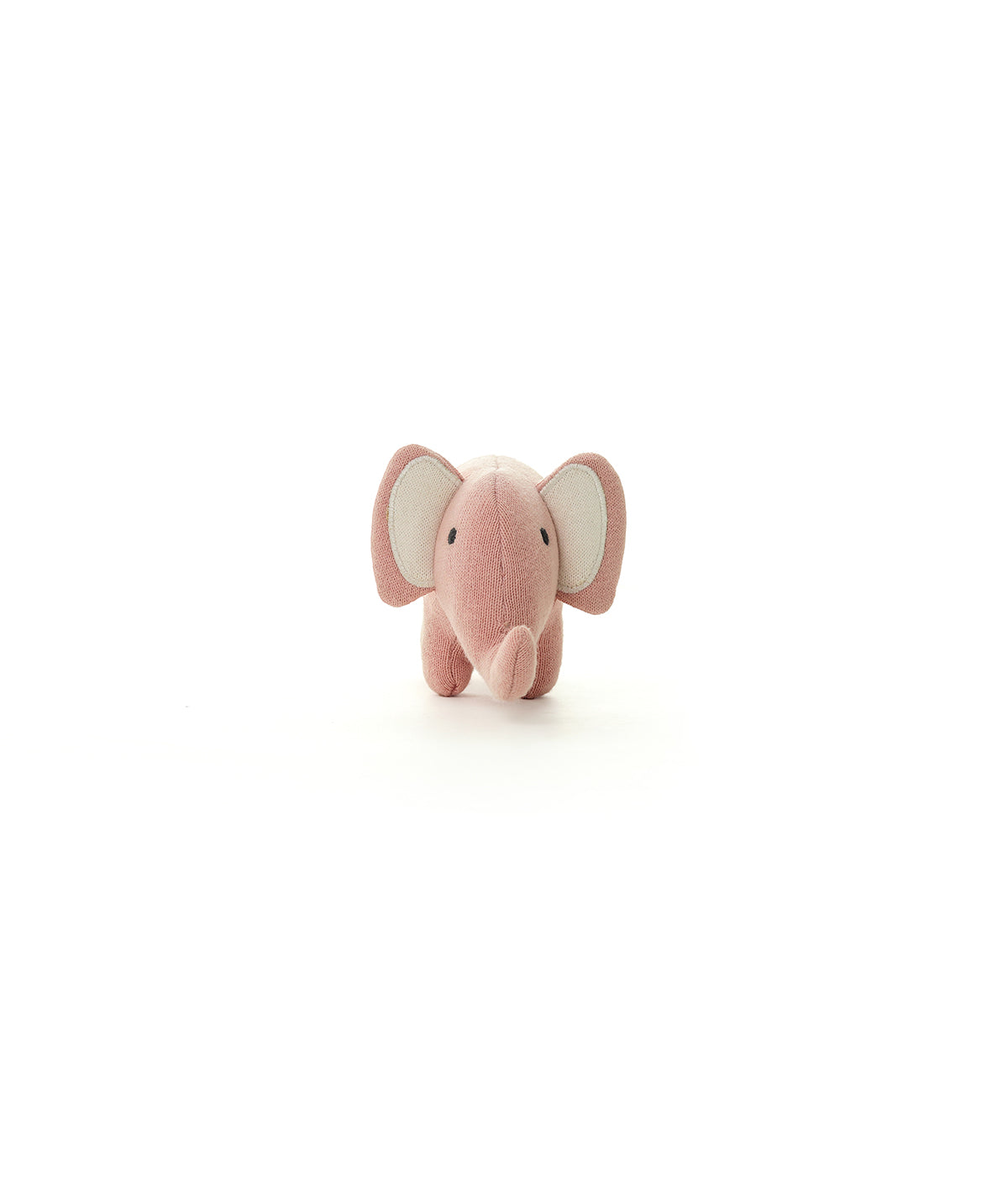 Bear With Elephant Cotton Knitted Stuffed Soft Toys Combo Set (3 pcs)