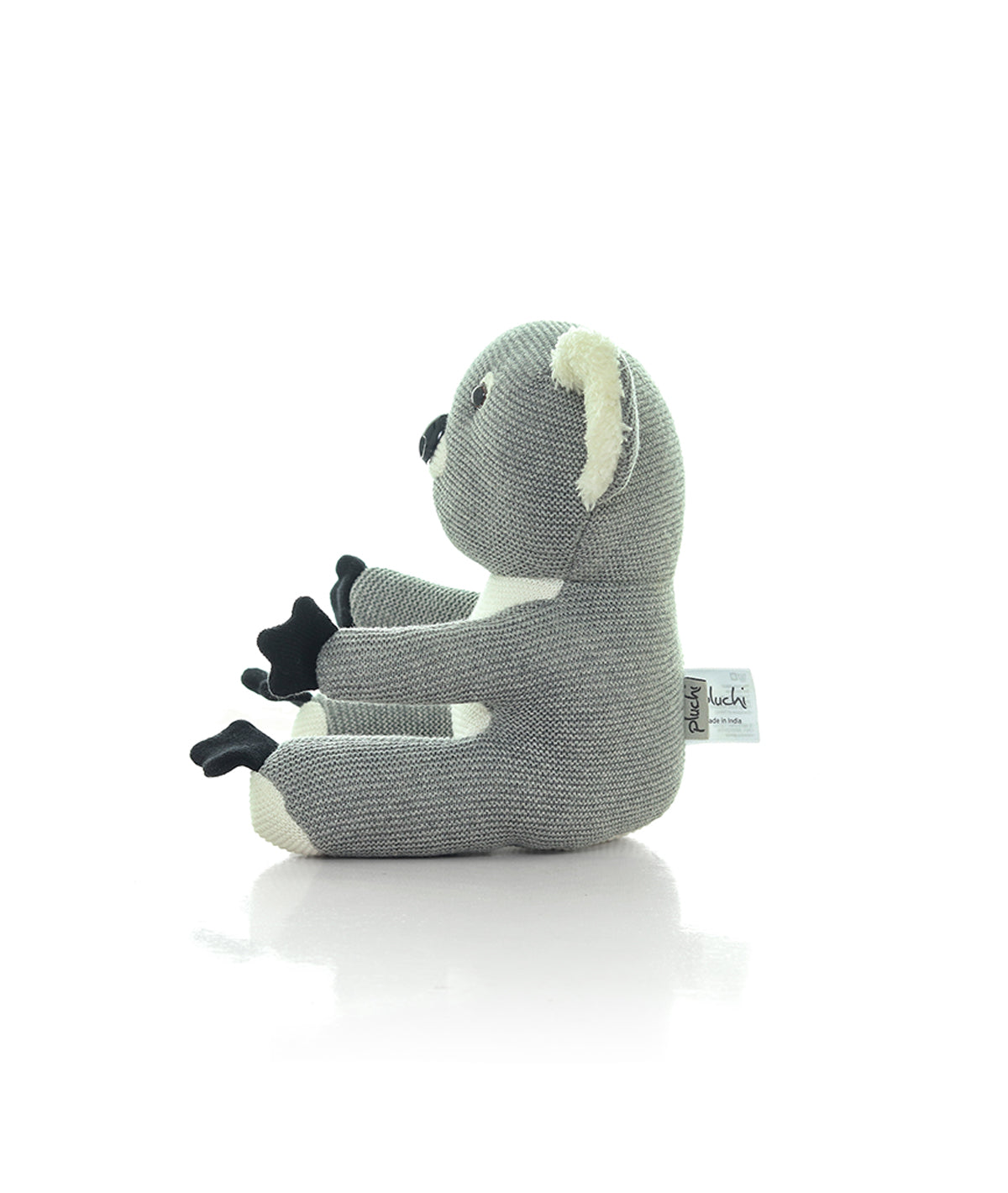 Koala and Kangaroo Buddies Cotton Knitted Stuffed Soft Toys Combo Set (2 pcs)