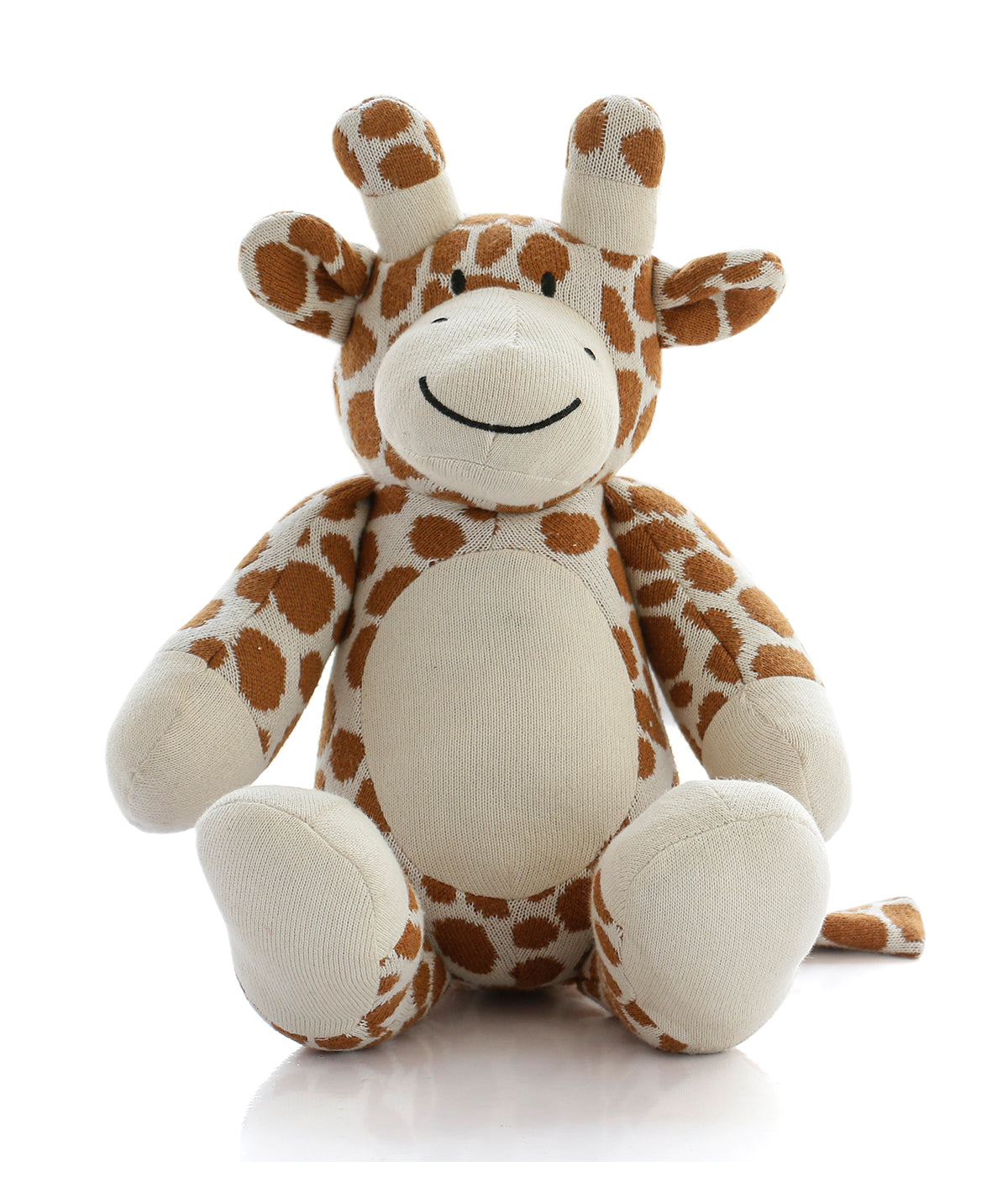 Tall Giraffe Cotton Knitted Stuffed Soft Toys Combo Set (2 pcs)