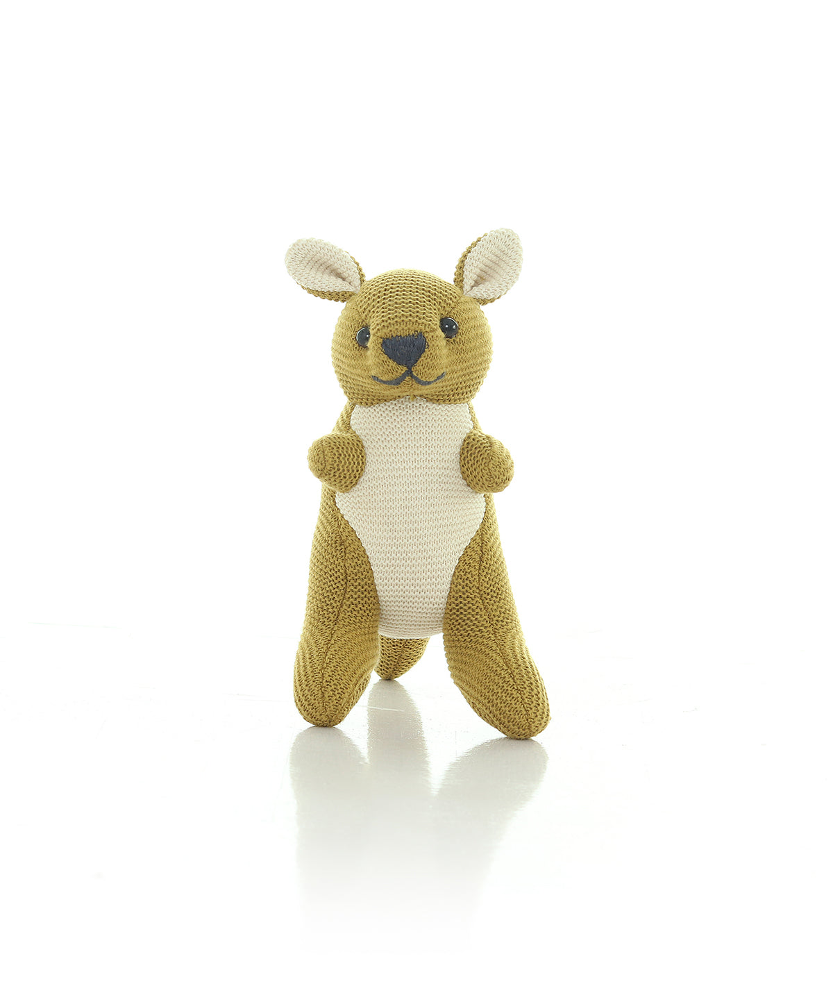 Koala and Kangaroo Buddies Cotton Knitted Stuffed Soft Toys Combo Set (2 pcs)