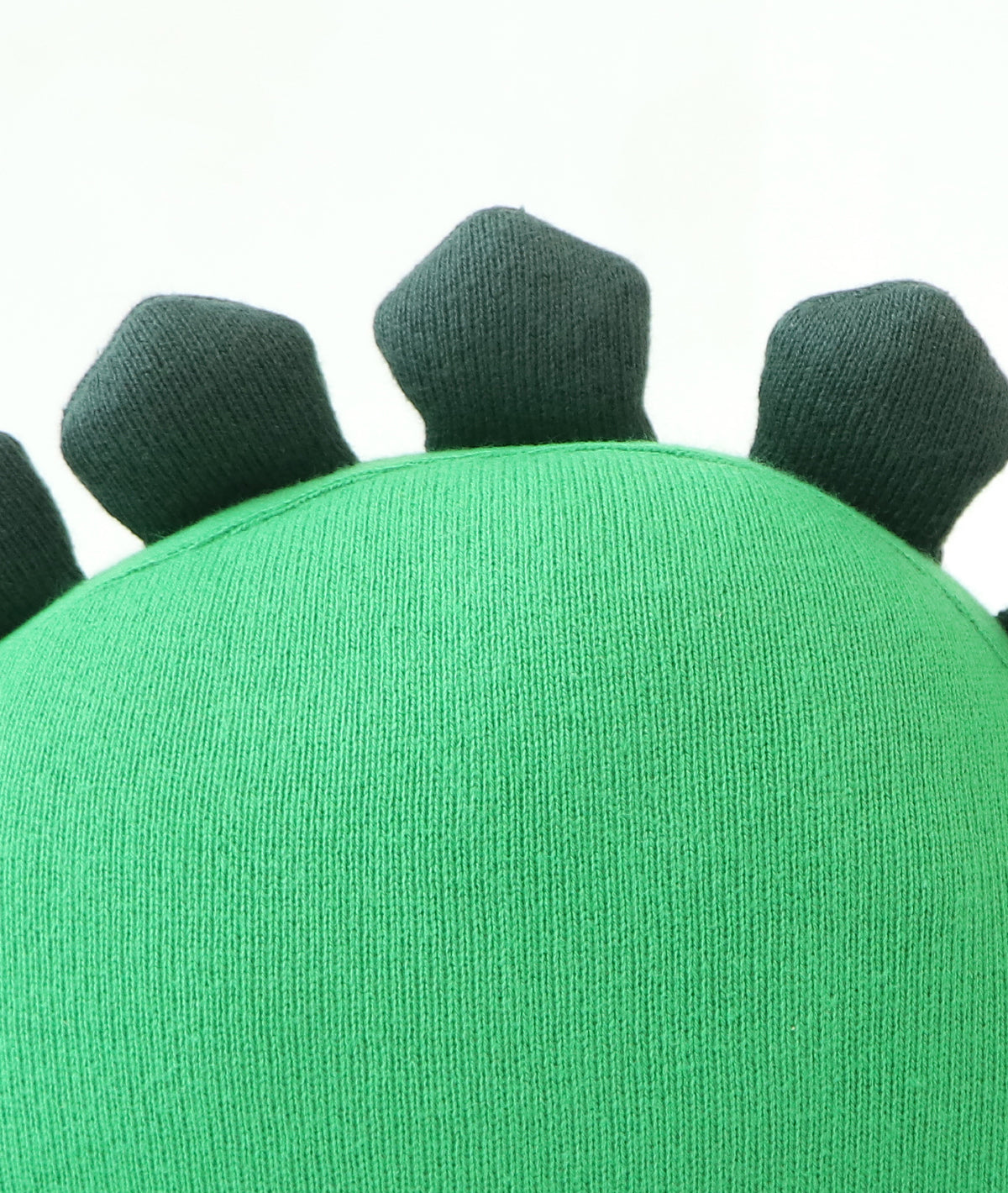 Snapper Cotton Knitted Stuffed Soft Toy (Hot Green, Charcoal & Felt)