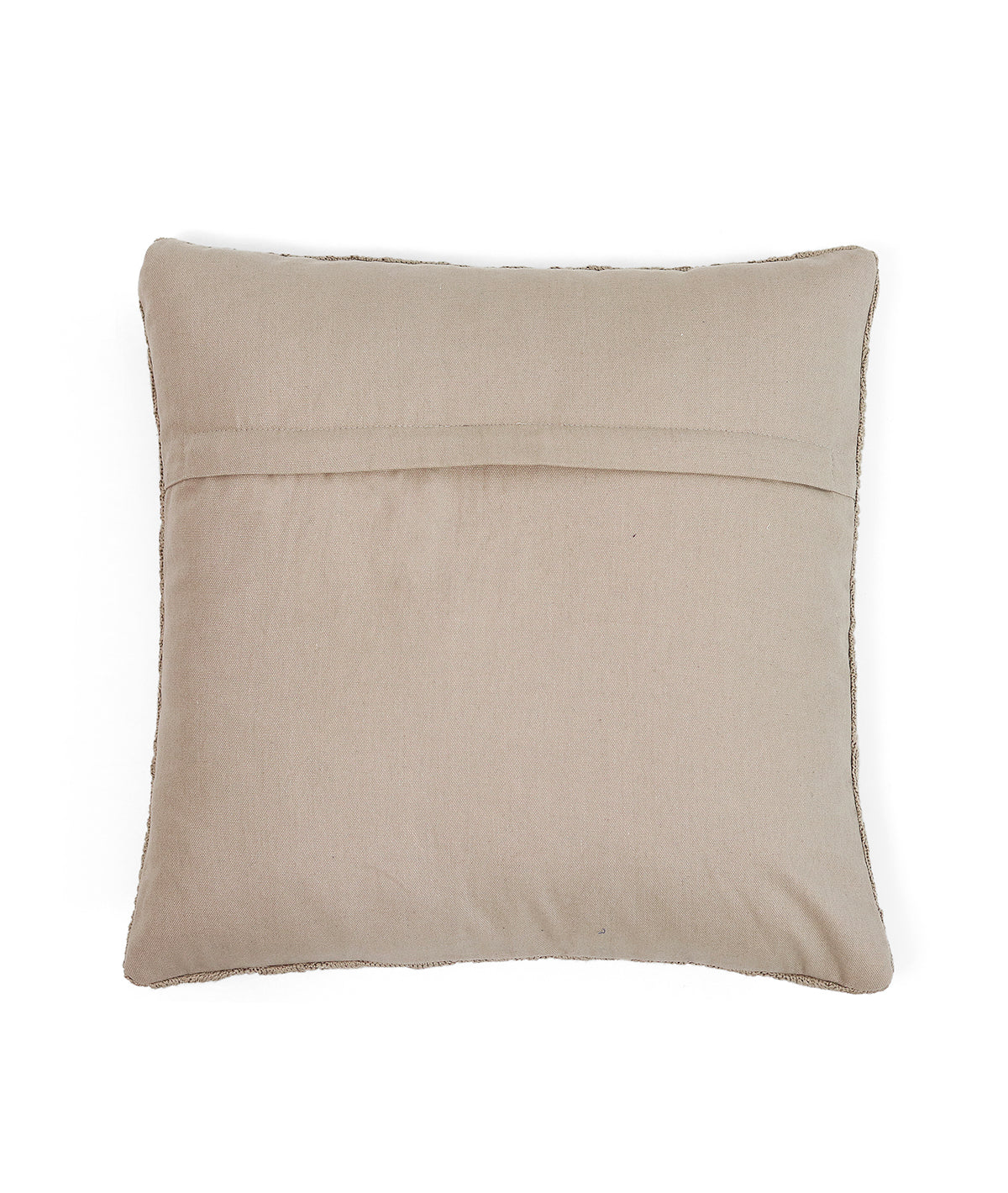 Classical Stone Cotton Knitted Decorative Cushion Cover (18" x 18")