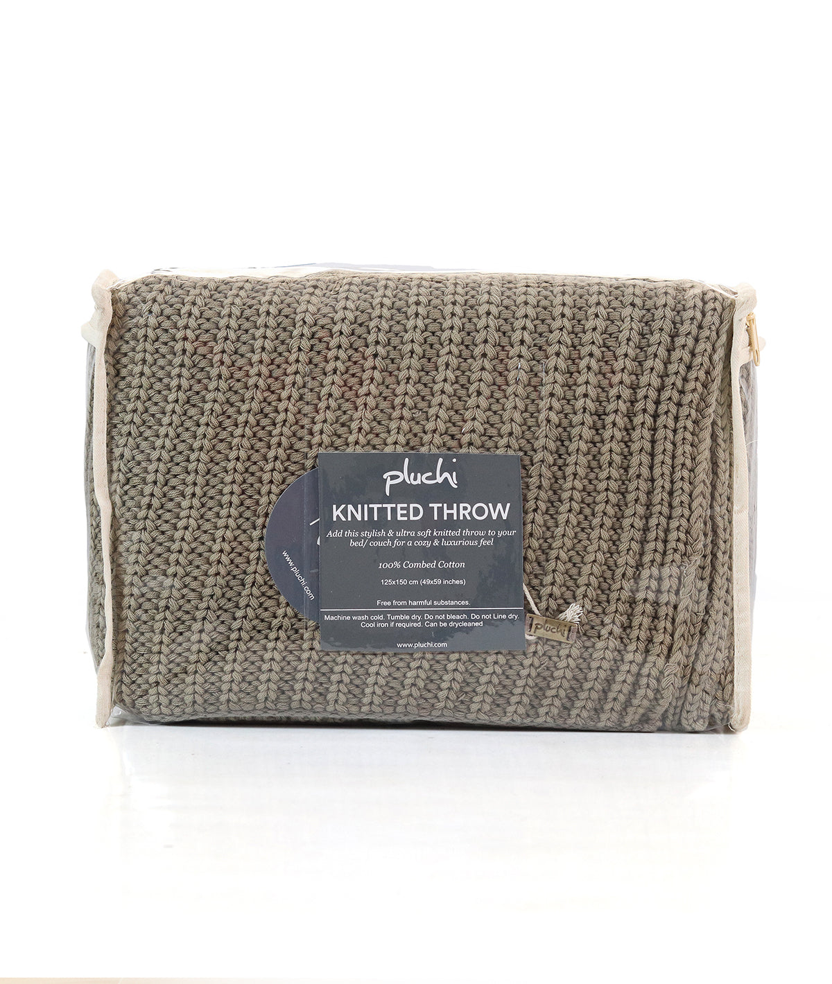 Henry Mouse Cotton Knitted Throw /Blanket  For Round The Year Use (125x150cm)