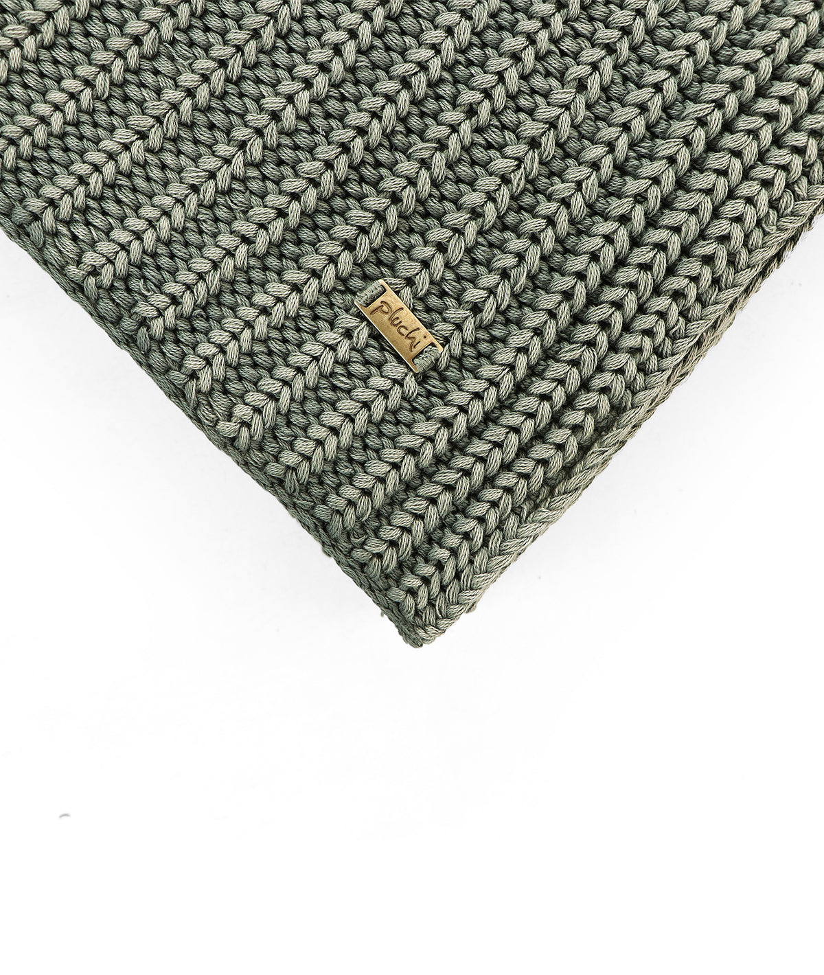 Henry Ryegrass Cotton Knitted Throw /Blanket  For Round The Year Use (125x150cm)