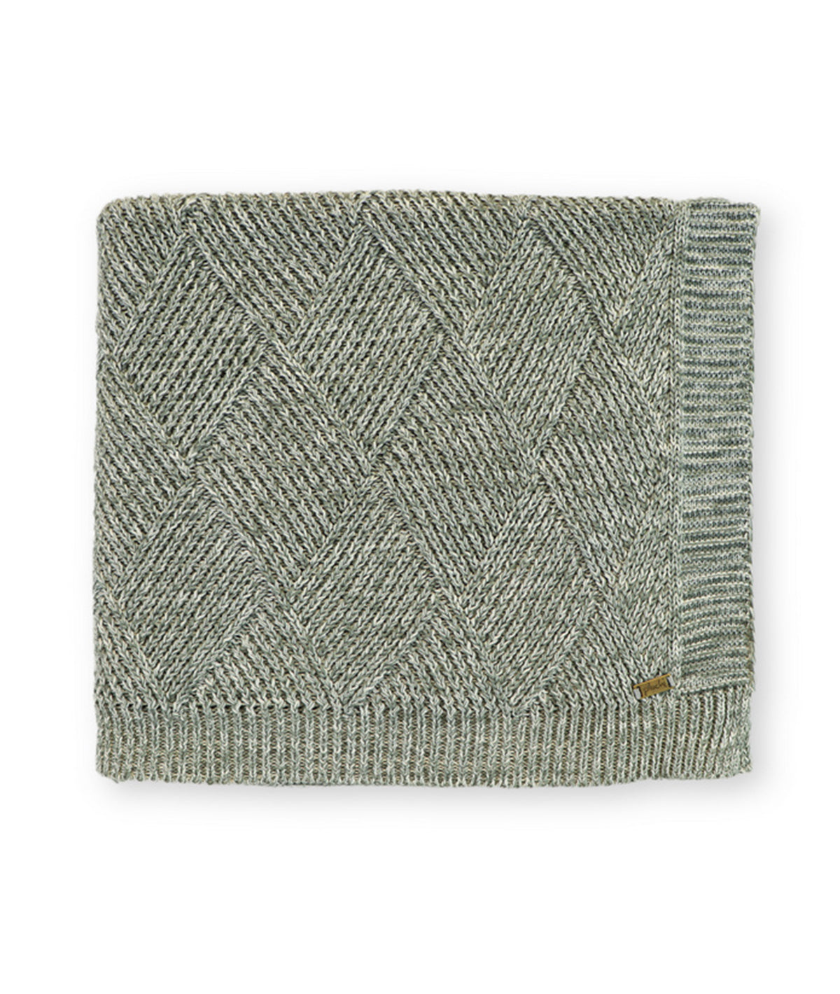 Tagus Ryegrass Cotton Knitted Throw /Blanket  For Round The Year Use (125x150cm)