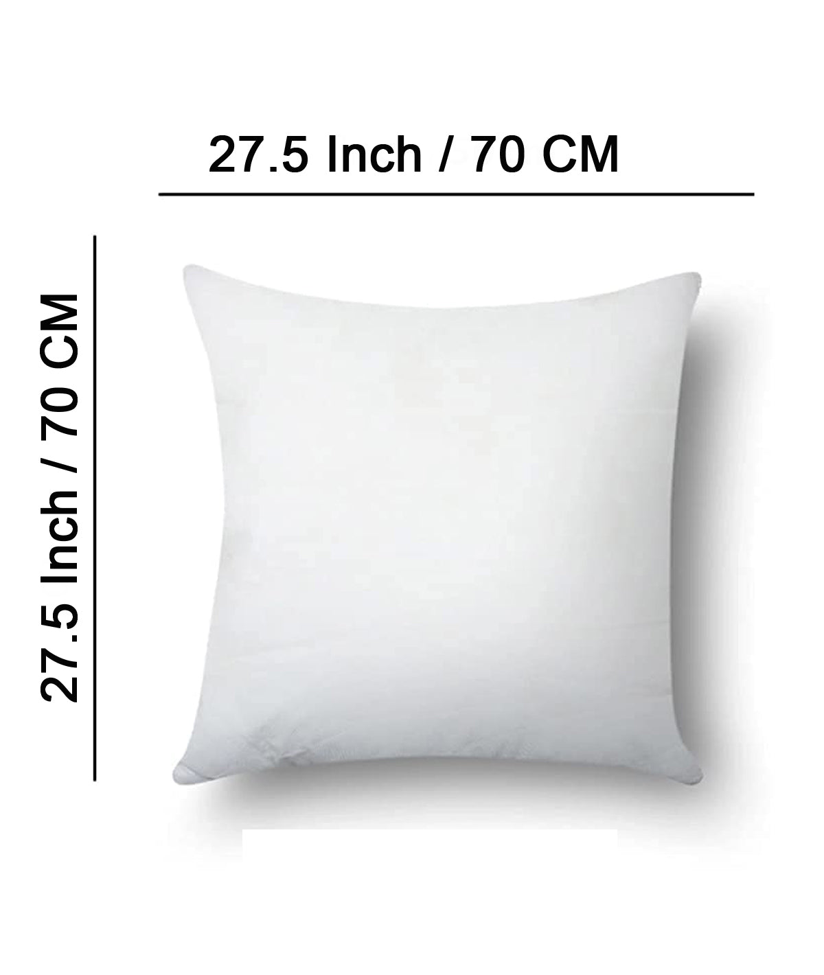 Pluchi Square Cushion Filler (70 cm x 70 cm) (27.5" x 27.5'')