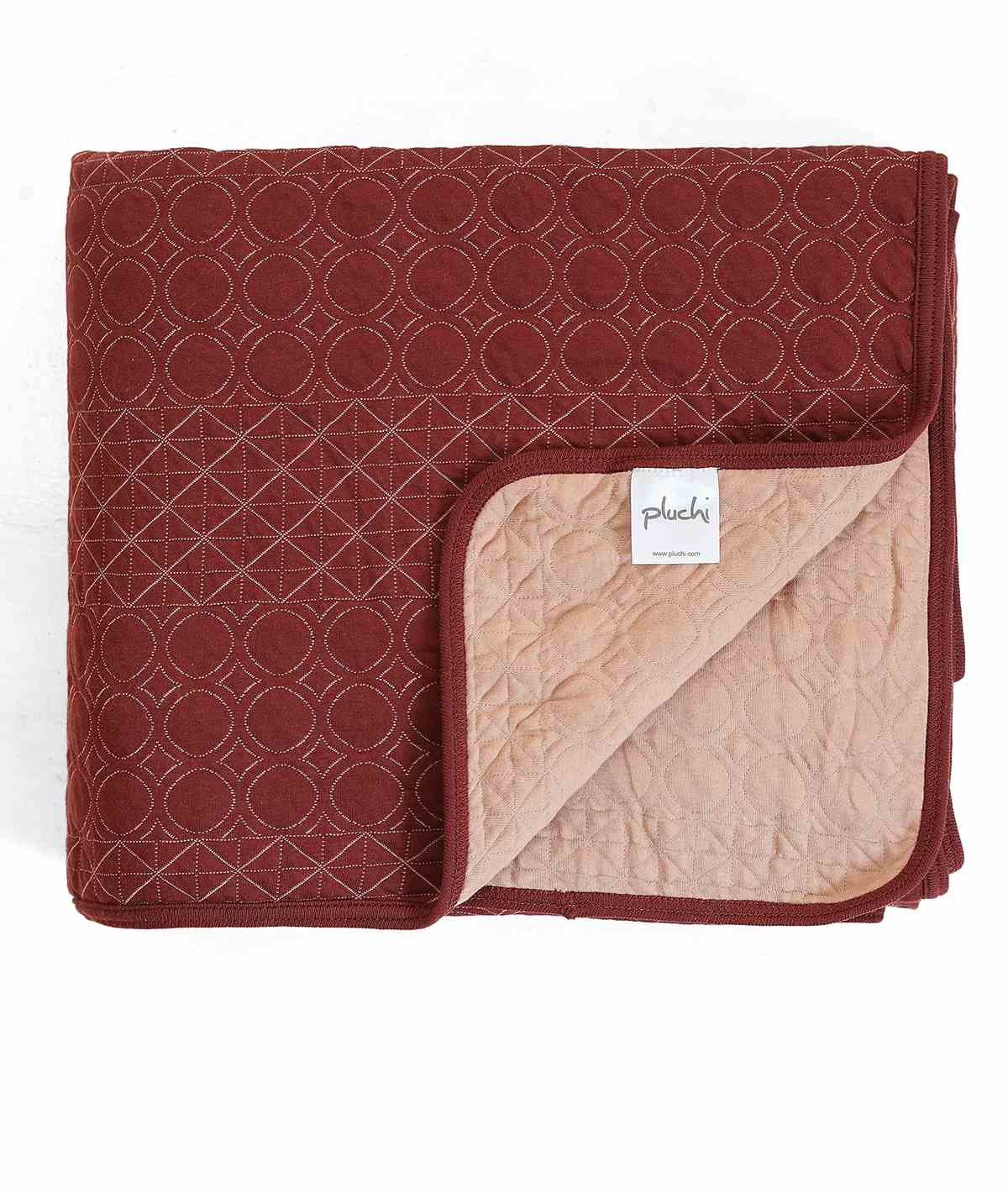 Double bed quilted blanket