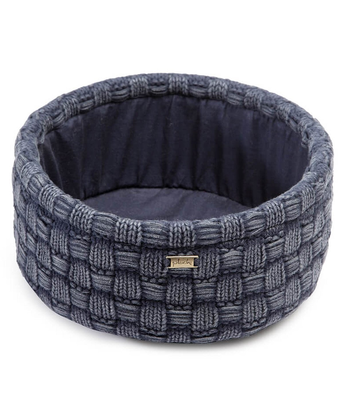 Diane - Cambridge Blue Cotton Knitted Basket for Home Decor