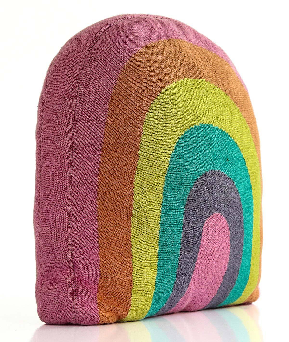 Rainbow Multi-Color Cotton Cushion / Pillow for Baby / Kids